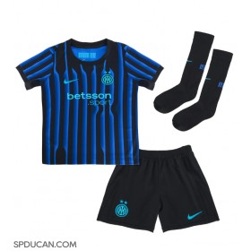 Dječji Nogometni Dres Inter Milan Lautaro Martinez #10 Domaci 2025-26 Kratak Rukav (+ Kratke hlače)